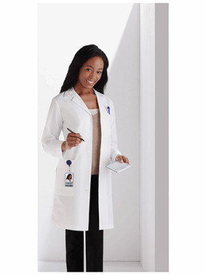 Meta Ladies 37" Labcoat