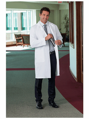 Meta Men's 38" Labcoat