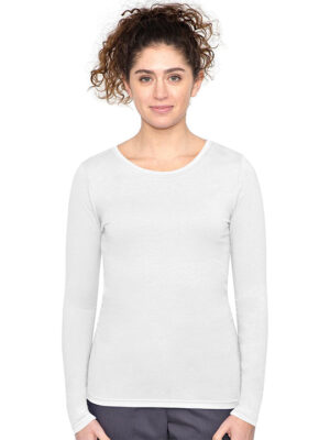 Alternative view of Healing Hands Women’s Melissa Tee Soft Long Sleeve Knit Tee