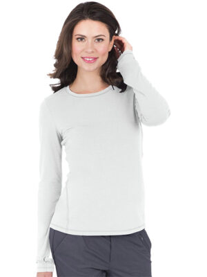 Alternative view of Healing Hands Women’s Mackenzie Tee Long Sleeve Lux Knit Tee